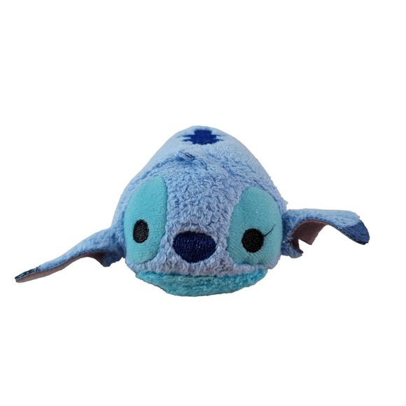 Disney Store Stitch Mini Plush Lilo & Stitch 3.5" Stackable Embroider Tsum Tsum - Picture 2 of 8